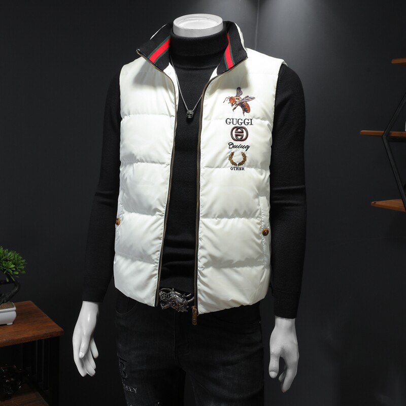 2021冬季新款羽绒马甲钱塘3021-27721P225假模黑色,男装背心/马甲,钱塘6011