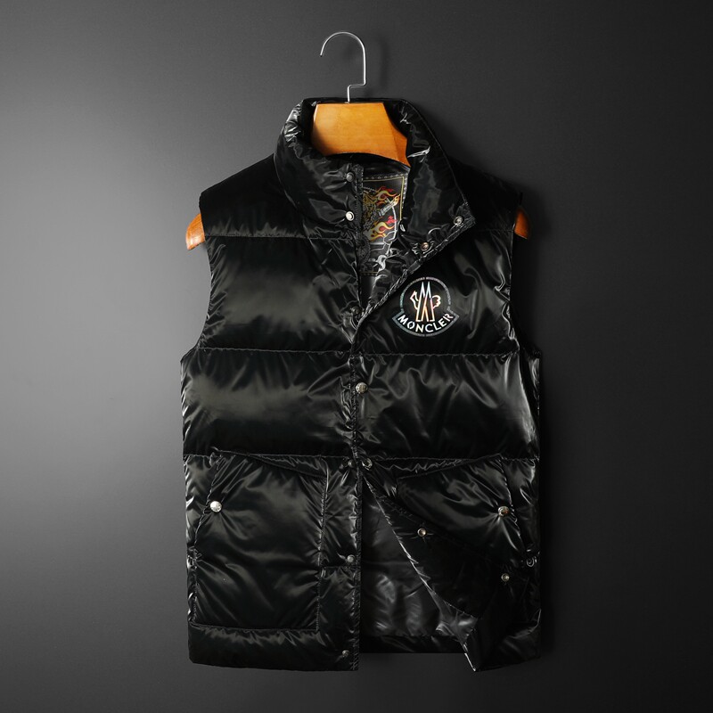 2021冬季新款羽绒马甲钱塘3021-26610P225平铺，男装背心/马甲，钱塘6011