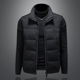 2025冬季新款高品质90%白鸭绒羽绒马甲6011-9956P285镂空，男装羽绒服，钱塘6011