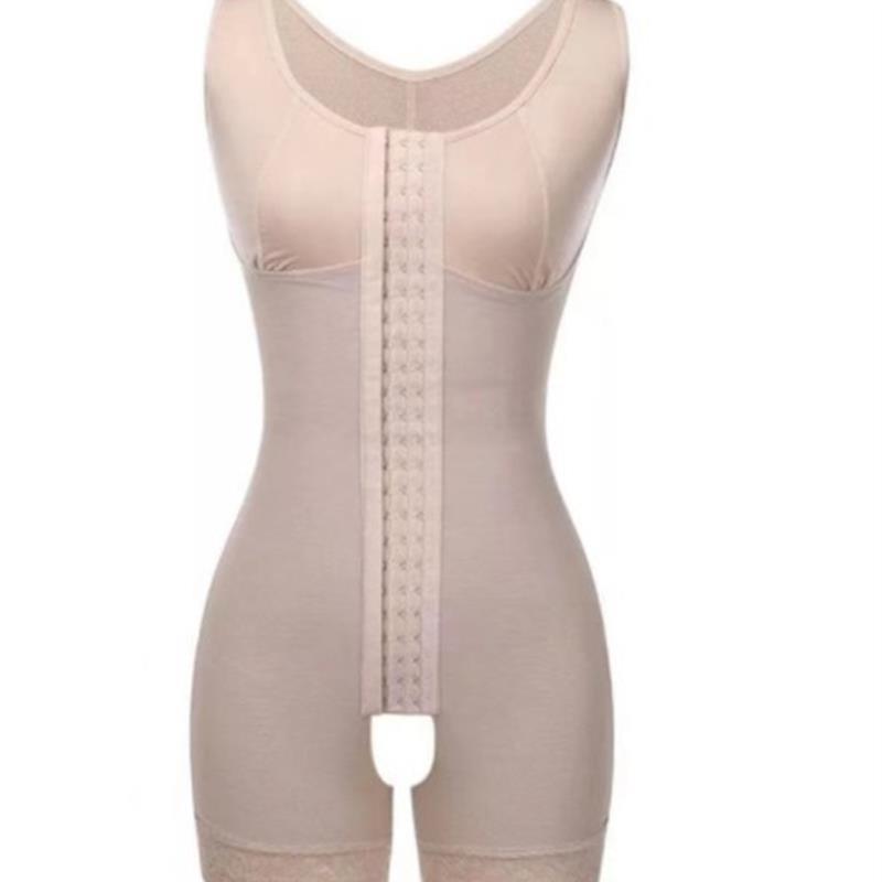 High Compression Short Girdle With Brooches Bust For Daily A