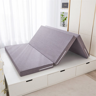 9cm folding sponge mattress topper soft cushion single bed