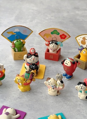 招福开运桌面金运虎健康娃