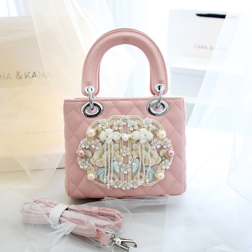 设计感小众新中式国风戴妃包包