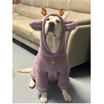 金毛拉布拉多中大型犬毛绒鹿角