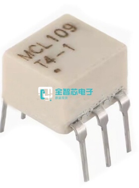 T4-1  MCL DIP6 进口RF射频信号 1:4 隔离 0.2-350MHZ 射频变压器