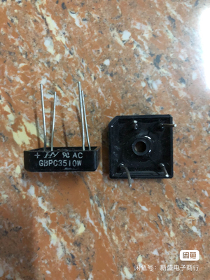 全新GBPC5010W整流桥堆50A1000V圆脚针脚电子元件现货