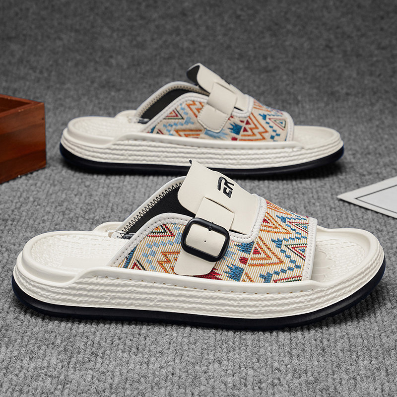 拖鞋男款夏季潮牌外穿高端运动休闲凉拖男士户外防滑耐磨沙滩凉鞋