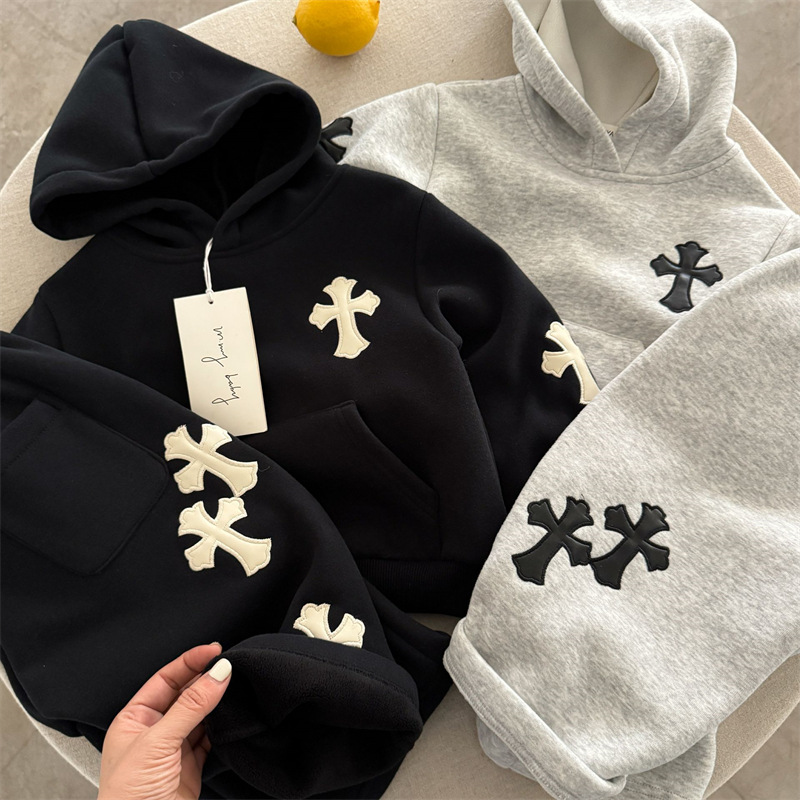 2025冬季新款童装男女童套装