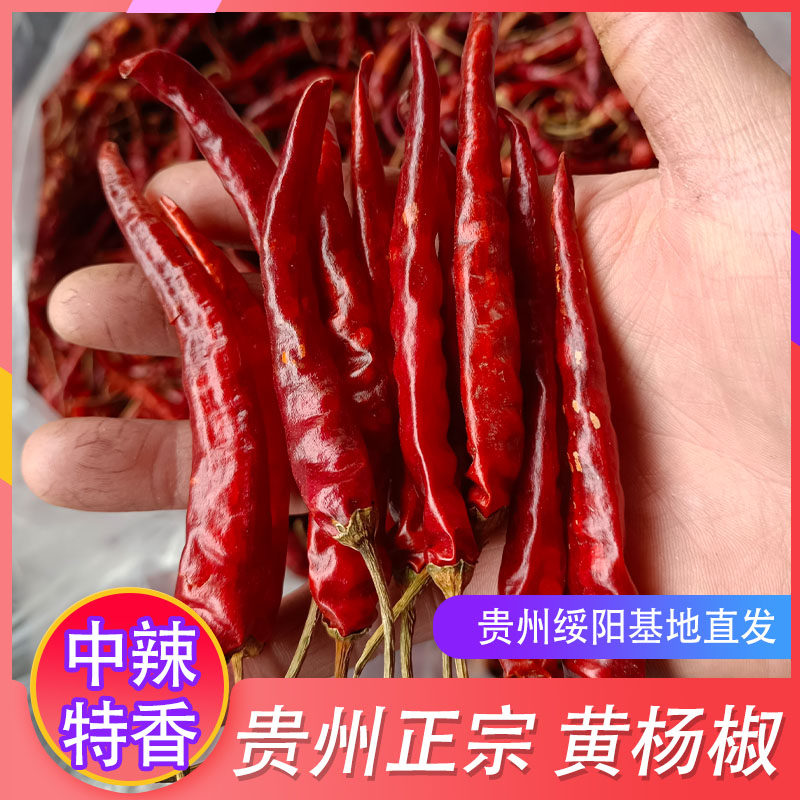贵州黄杨椒干辣椒中辣特香皮厚绥阳小米辣朝天椒海椒