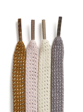 扁平双层亮丝点粉色灰色黄棕色米白色帆布鞋老爹鞋鞋带运动休闲绳