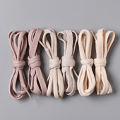 带帆布鞋 粉色鞋 情侣绳 板鞋 鞋 带半圆藕粉藕灰单层扁平款 运动休闲鞋