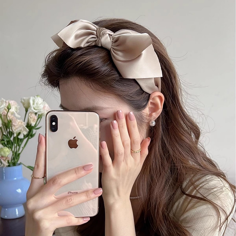 大号蝴蝶结新款百搭发箍甜美气质