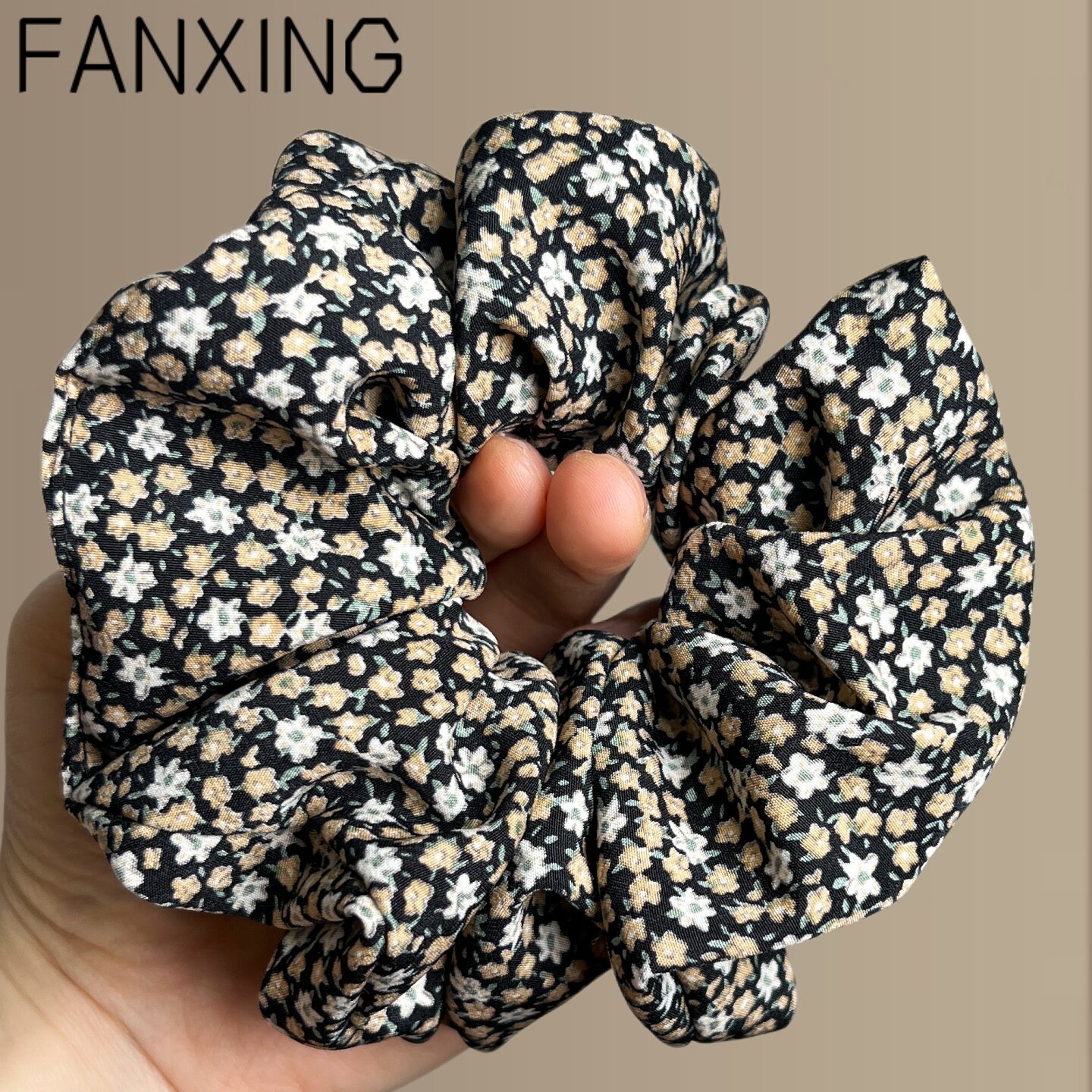 【蔷薇岛屿】田园风小碎花大肠发圈气质百搭发绳马尾头绳旅行发卡