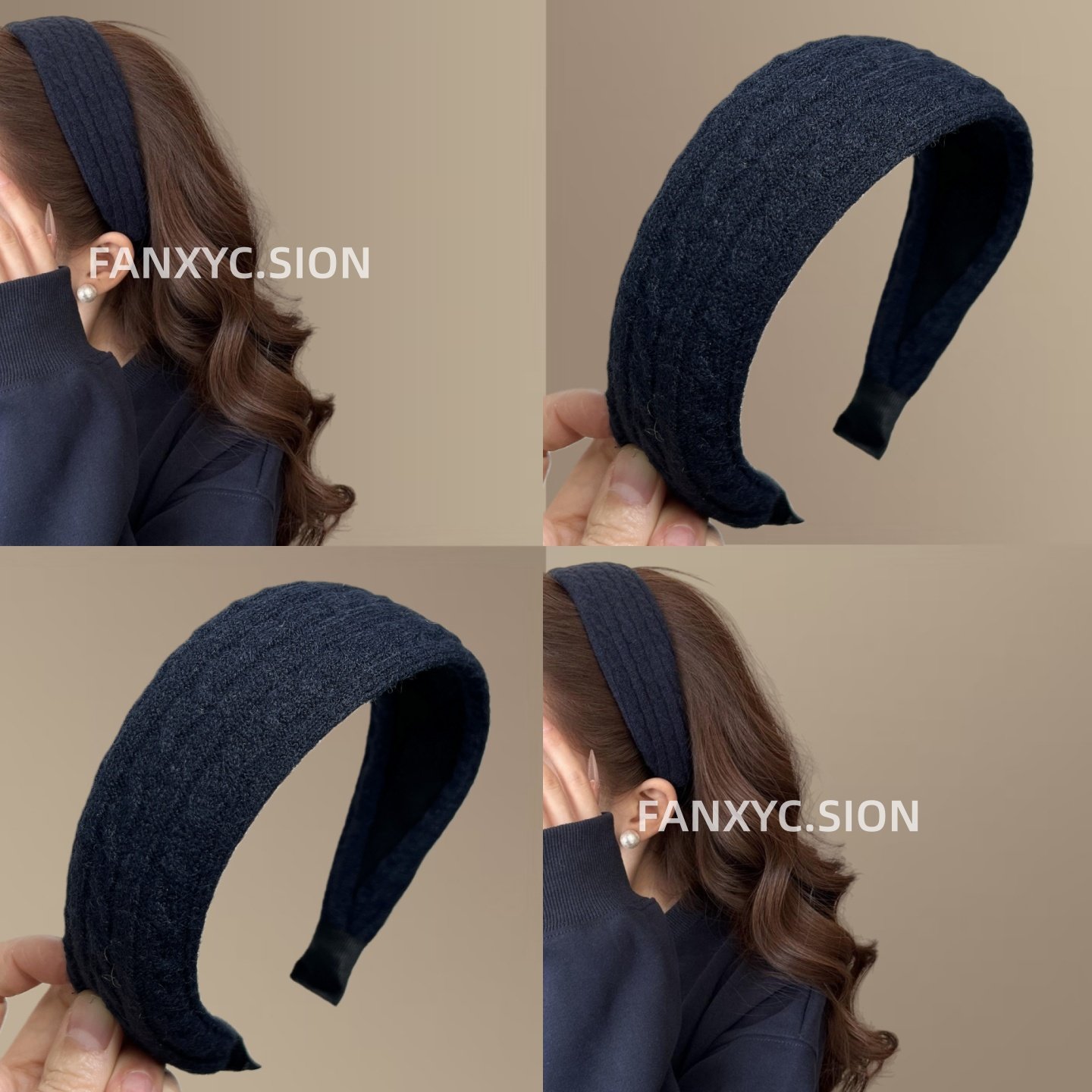 【幽蓝梦境】韩系毛线针织发箍气质高颅顶头箍老钱风简约旅行发卡,户外/登山/野营/旅行用品,旅行发卡,淘宝优惠券,粉丝福利购,淘宝优惠卷