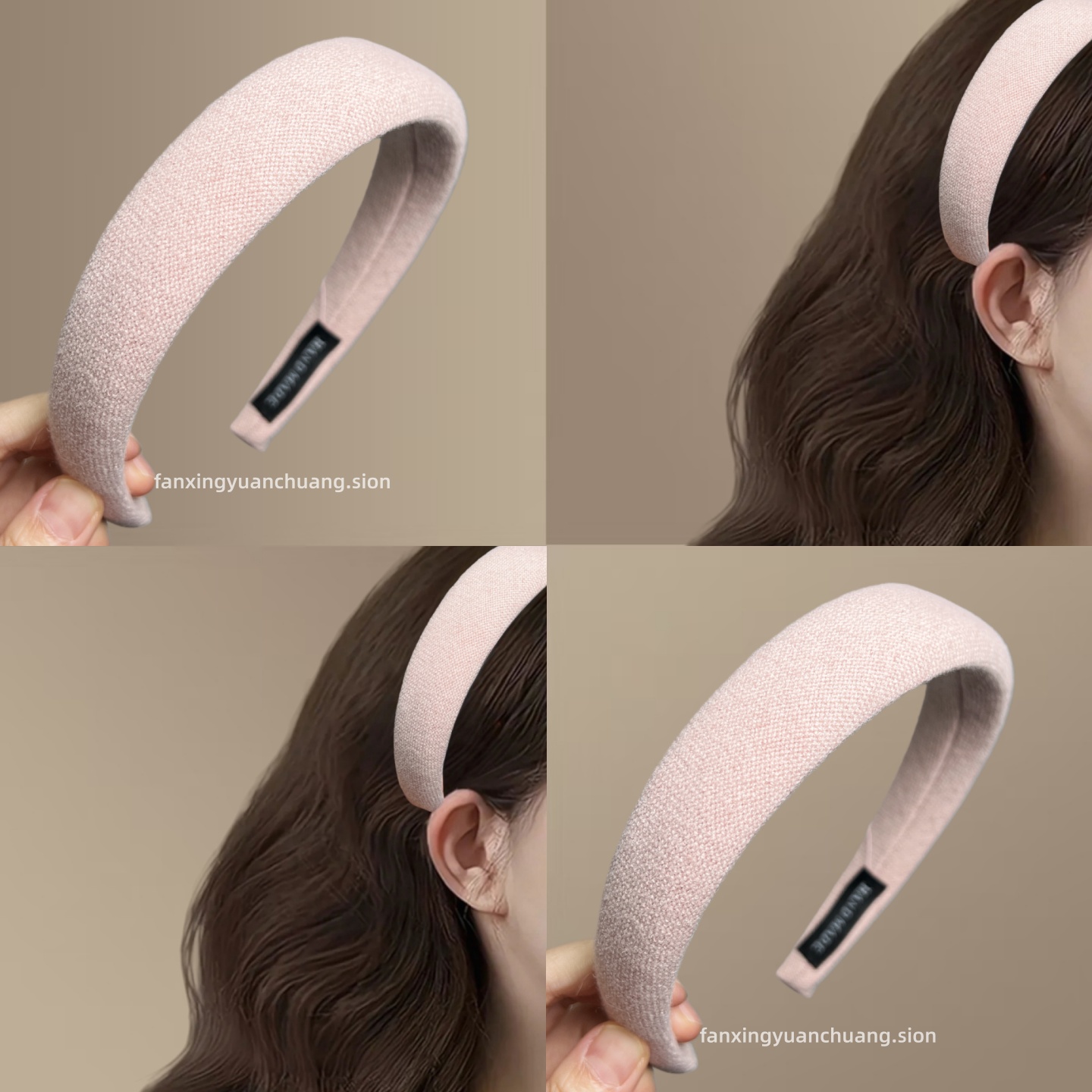 甜美海绵高颅顶发箍日常外出洗脸