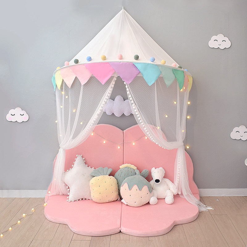 Children's Tent princess Game house Children's Room Wall hanging baby Mosquito net Bedside decorate Bed mantle Reading corner giftin the Toy/Childs/Puzzle/Building block/Model , Outdoor sports/Leisure/Traditional toys , Children's Tent/Game room  category - from Buy2taobao.com to provide professional Taobao agent buy service