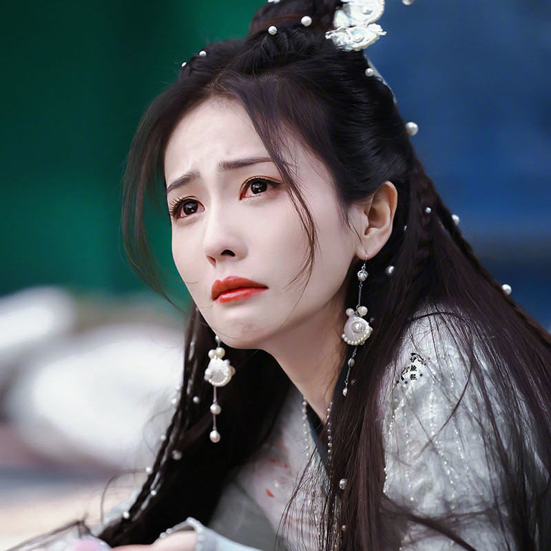 2023长月烬明黎苏苏同款汉服耳环发饰桑酒贝壳珍珠耳坠耳饰白鹿