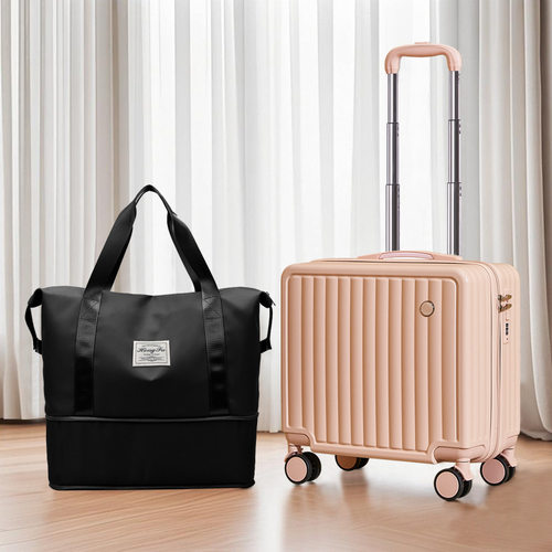 定制批发小行李箱旅行箱女航空登机箱拉杆箱密码登机箱18寸行李箱