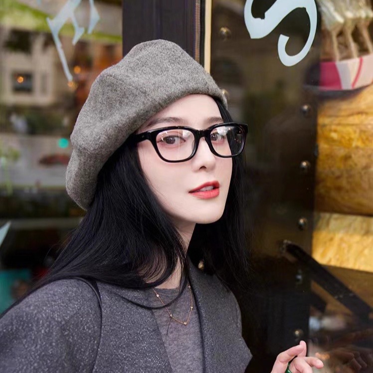 贝雷帽女韩版秋冬季复古画家帽时尚气质百搭南瓜帽保暖蓓蕾帽