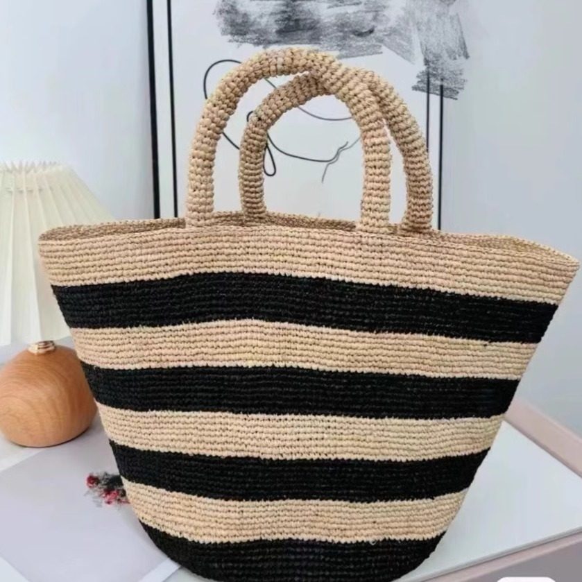 韩版夏季新款通勤条纹拉菲草草编包出游度假手提包草包休闲水桶包,箱包皮具/热销女包/男包,双肩背包,淘宝优惠券,粉丝福利购,淘宝优惠卷