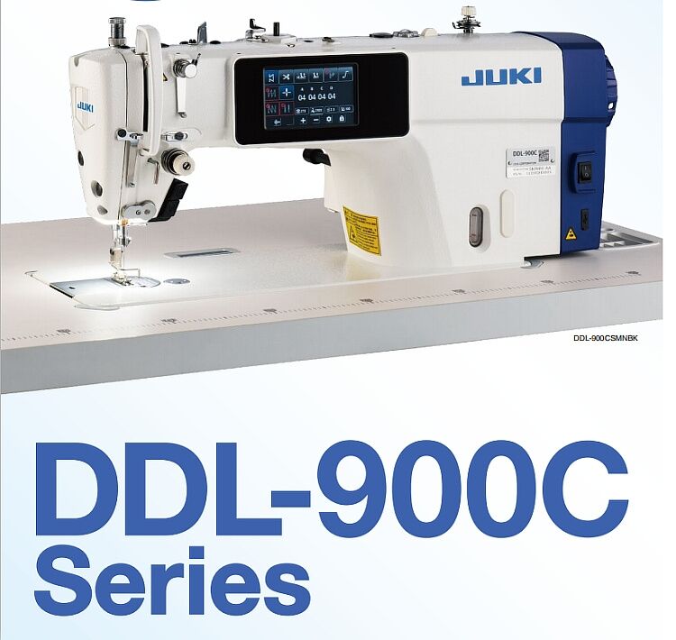 日本重机新款电脑平缝机衣车DDL-900C触摸屏 自动剪线 自动抬压脚