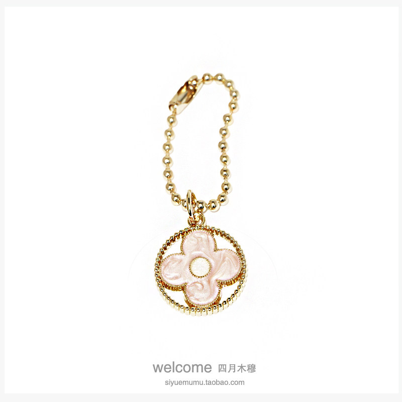 铜珠链法式风格双面花朵包挂饰小链条配饰小扣件小挂链挂件,服饰配件/皮带/帽子/围巾,包挂件,淘宝优惠券,粉丝福利购,淘宝优惠卷