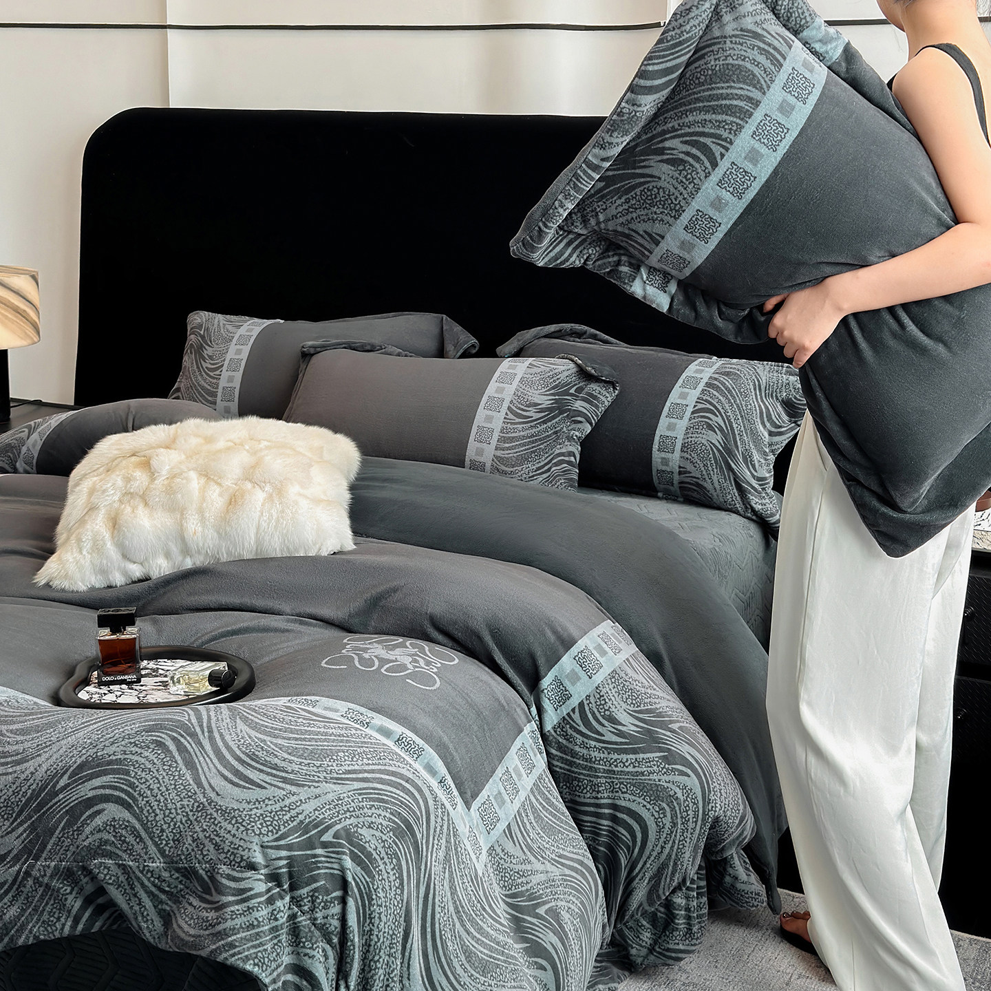 高克重A类母婴级牛奶绒四件套双面绒加厚保暖床单被套冬床上用品,床上用品,床品套件/四件套/多件套,淘宝优惠券,粉丝福利购,淘宝优惠卷