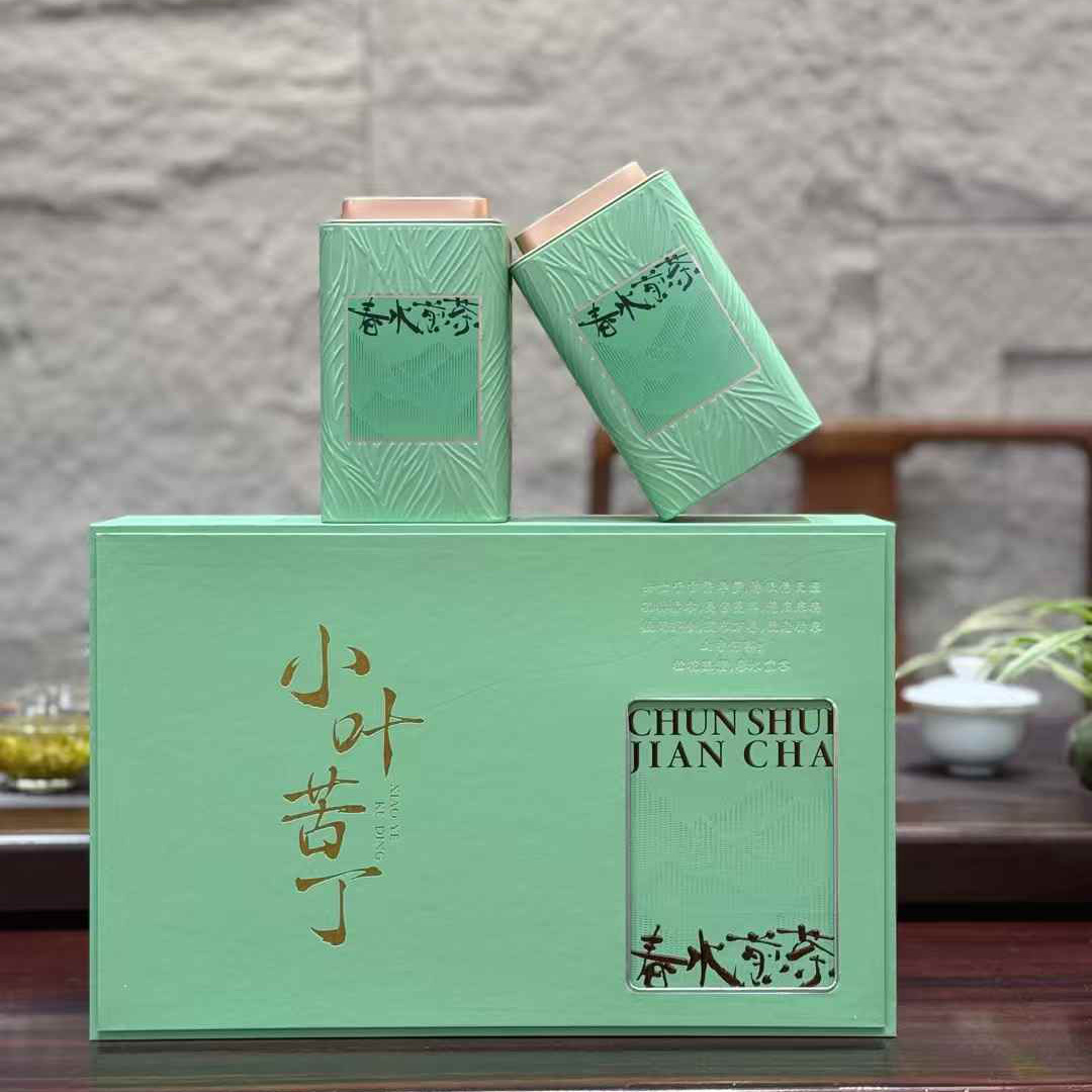 头采米芽苦丁正宗高山嫩芽绿茶礼盒装茶叶送礼高档特色产区绿茶