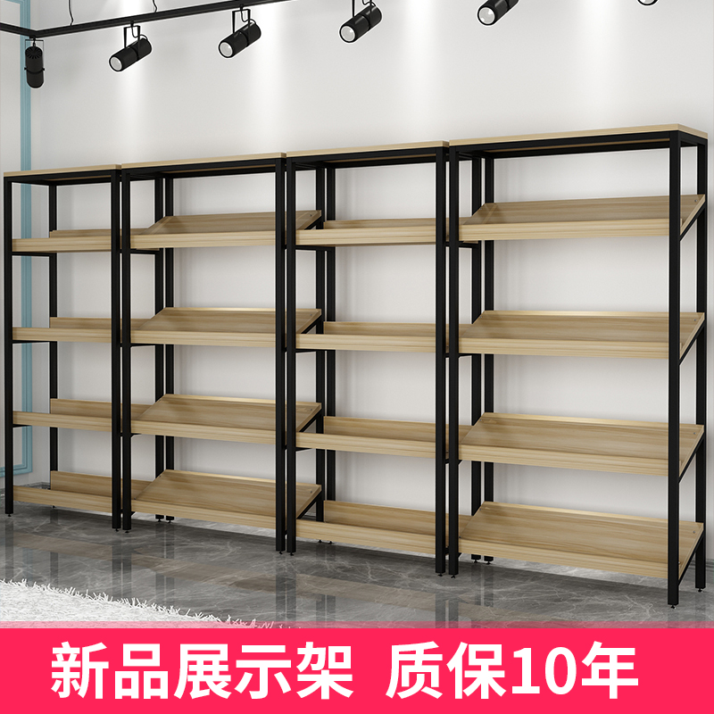 精品超市货架展示架水果架鞋架中岛柜货柜陈列架展示柜蛋糕架隔断