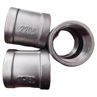 2205不锈钢精铸内丝铸造内丝内螺纹直接2分3分4分6分1寸2寸外接头