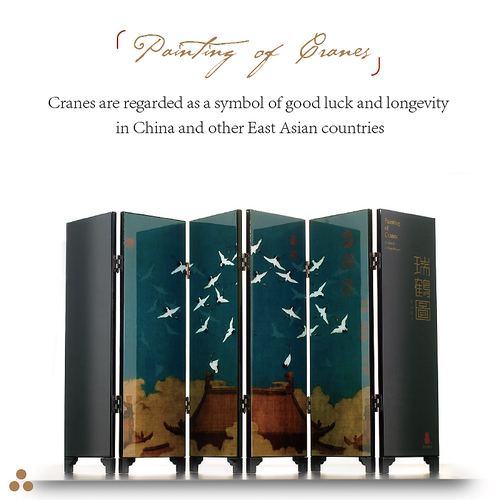 中国特色外事商务小礼物屏风摆件