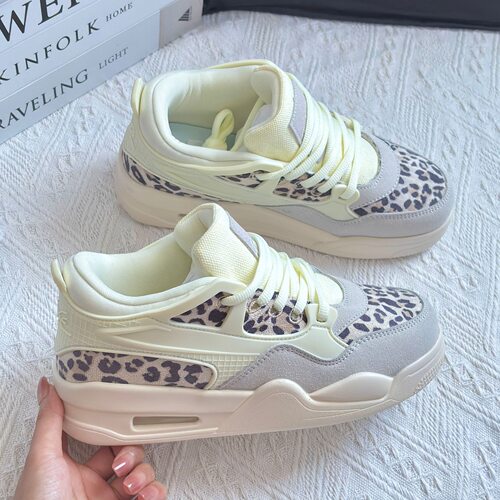 FLIGLTE25新款豹纹高帮鞋