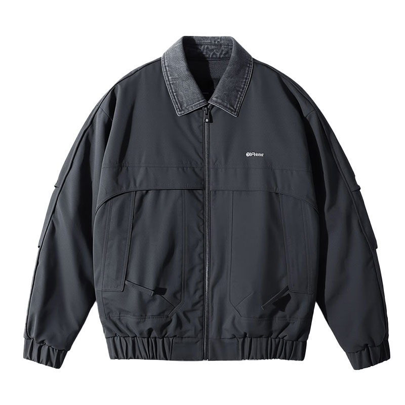 F222-P148控198社会小伙立领棉衣外套潮流修身棉服男军绿1,男装棉衣,电商A346