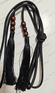 秦皇剑剑鞘绑带黑色流苏挂件装饰流苏长度约1.8m太极剑挂穗