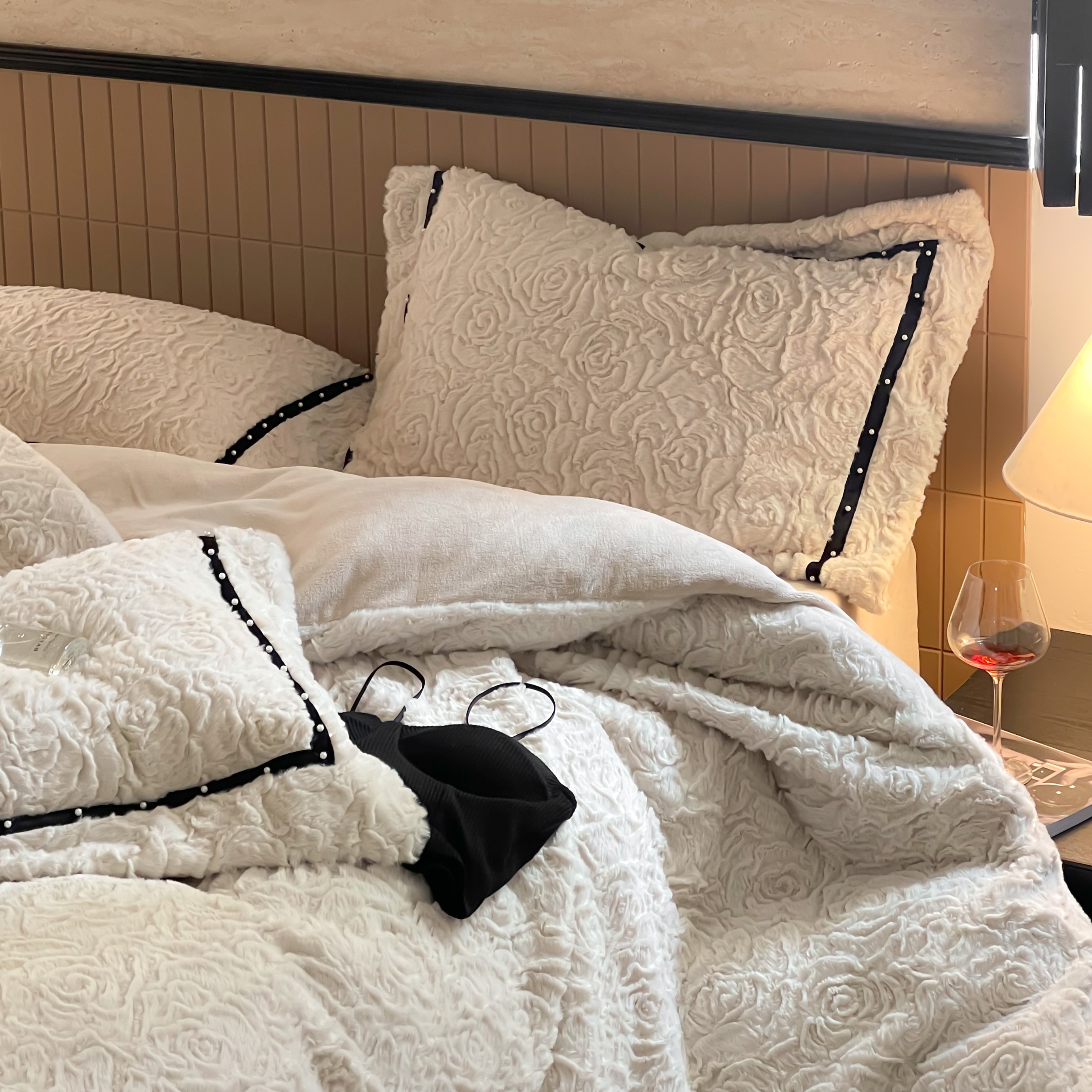 山茶雪语︱冬季加绒四件套