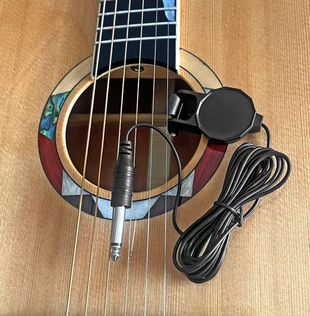 吉他拾音器适用于民谣吉他古典吉他尤克里里初学吉他拾音器