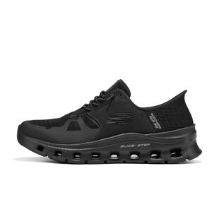Skechers2025新款男士轻质舒适透气闪穿休闲运动鞋232930W