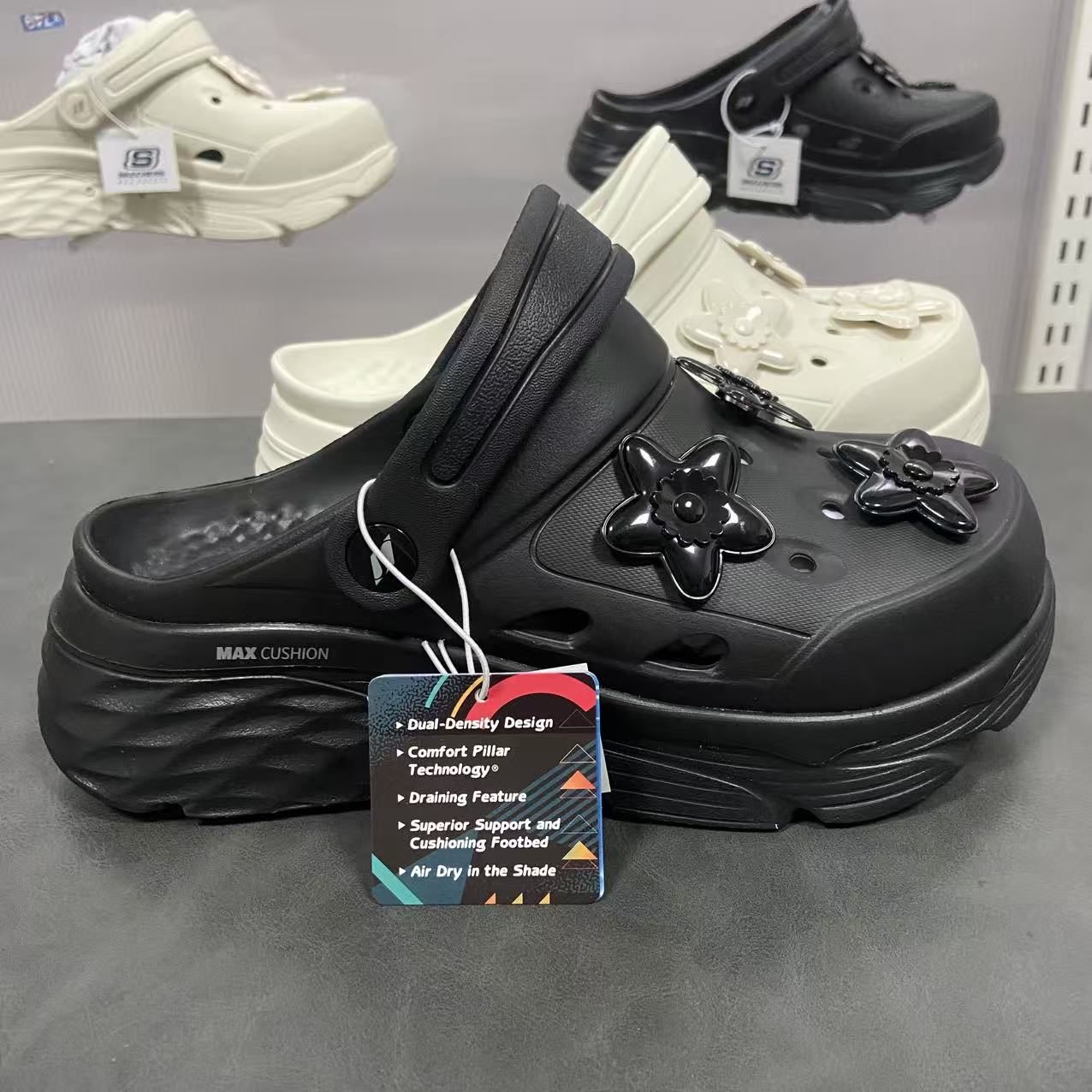 Skechers泡泡鞋夏季女士