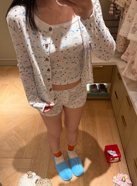 nini自制Kitty家居服三件套