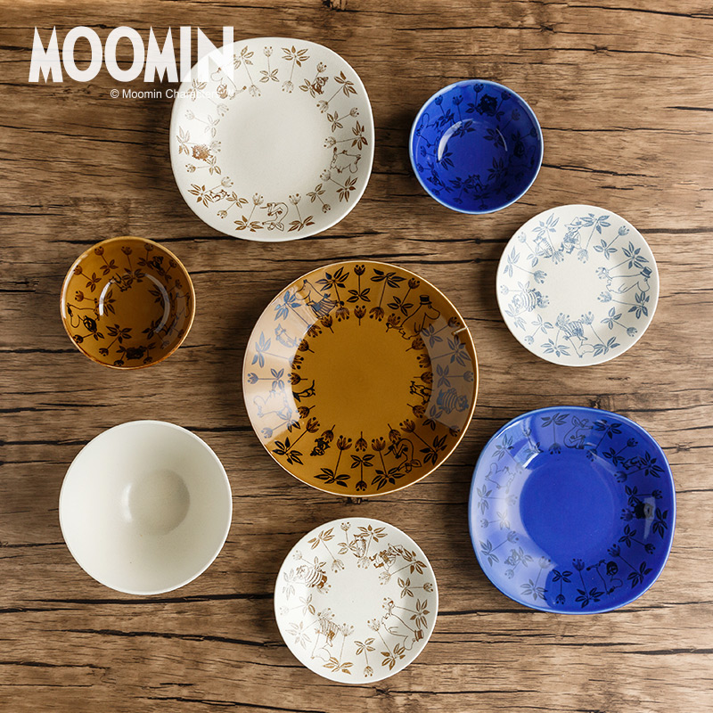 特价清仓姆明moomin陶瓷碗吃饭碗