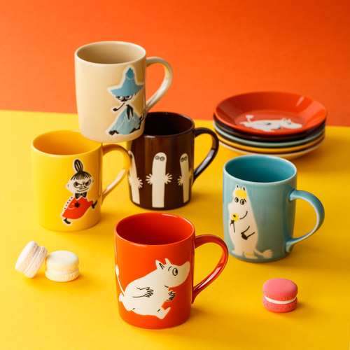 moomin姆明日本卡通陶瓷马克杯