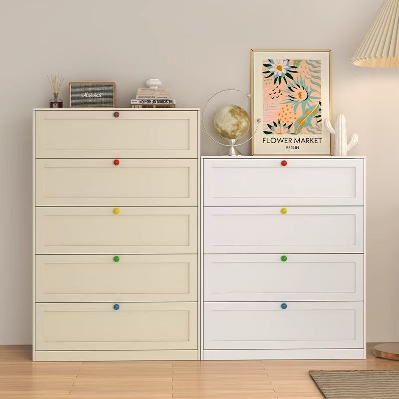 五斗柜钢制收纳柜子简约储物柜