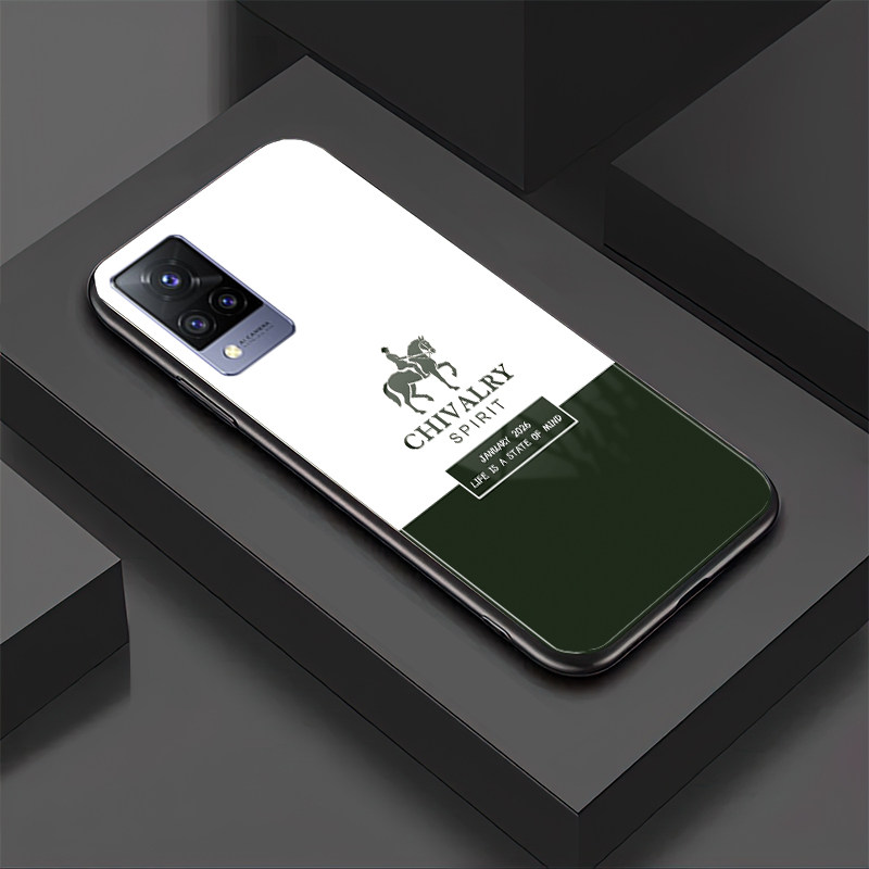 vivo骑士精神精孔防摔手机壳