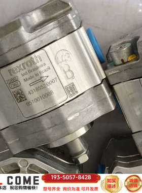 0510010008 力士乐REXROTH齿轮泵详谈报价