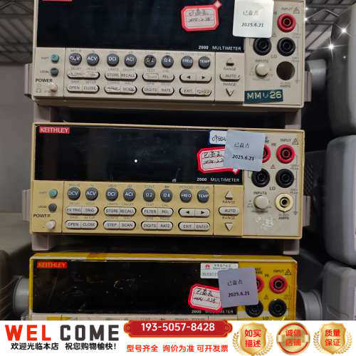 吉时利KEITHLEY 2000六位半台式万用表，，详谈报价