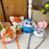 2026新款 女孩毛绒公仔斜挎包女生礼物双肩包可爱玩偶包单肩包 韩版