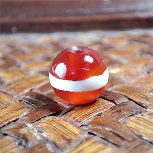 2.5毫米大孔道珠子大孔径散珠天珠红肉玛瑙一线药师水晶散珠配饰