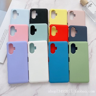 纯色简约K50ultra保护壳液态硅胶