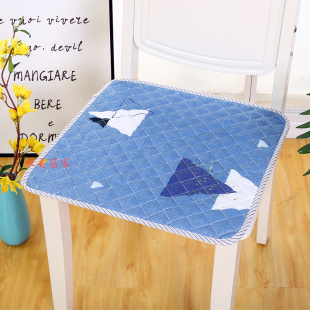 【特价】坐垫椅垫餐椅垫布艺夏天防滑夹棉凳子电脑座垫可机洗四季