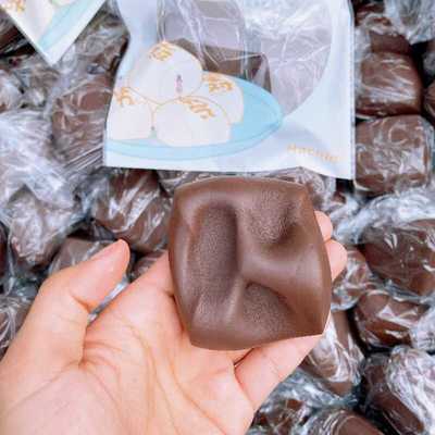 新品hachimi巧克力刀切馒头湿软吸手指奶香慢回弹便宜玩具